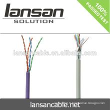 Câble de réseau cat5e utp ftp 24awg haute qualité1000ft